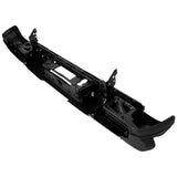 BUFEETERS Rear Step Bumper Assembly Fit For Chevy Silverado 1500 GMC Sierra 2014 2015 2016 2017 2018,Black