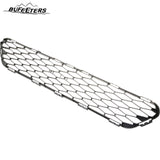 BUFEETERS Front Bumper Lower Grille + Chrome Molding Trim Fit For 2014 2015 2016 Nissan Rogue,Honeycomb Style,Chrome&Black
