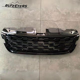BUFEETERS Front Bumper Upper Grille Fit For 2020 2021 2022 2023 2024 Land Rover Range Rover Evoque L551,Mesh Style,Black