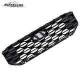 BUFEETERS   Front Bumper Grille Assembly Fit For 2021 2022 Hyundai Santa Fe,Factory Style,Primed Black Shell and Insert