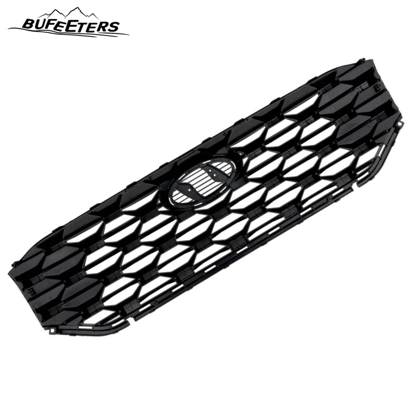 BUFEETERS   Front Bumper Grille Assembly Fit For 2021 2022 Hyundai Santa Fe,Factory Style,Primed Black Shell and Insert