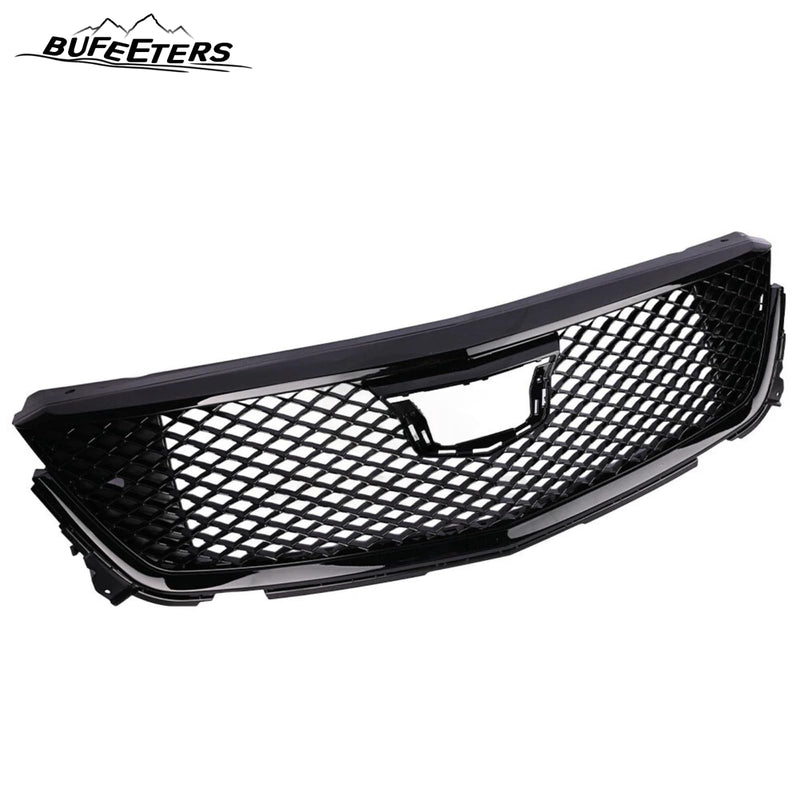BUFEETERS  Front Bumper Upper Grille Assembly Fit For 2020 2021 2022 2023 2024 Cadillac CT4,Mesh Style,Black