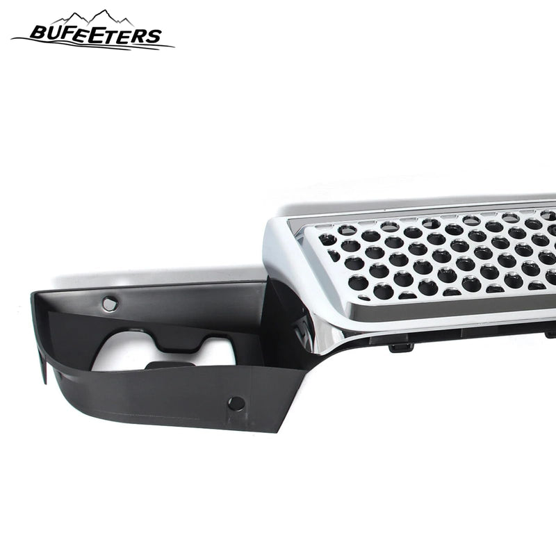 BUFEETERS Front Bumper Lower Grille Fit For 2007 2008 2009 2010 2011 2012 2013 2014 GMC Yukon/Yukon XL,Denali Style,Chrome&Black