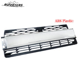 BUFEETERS  Front Bumper Lower Grille Fit For 2014 2015 2016 2017 2018 2019 2020 Toyota 4Runner Limited,Mesh Style,Chrome＆Black