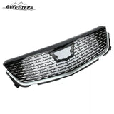 BUFEETERS  Front Bumper Upper Grille Assembly Fit For 2020 2021 2022 Cadillac CT4,Mesh Style,Chrome&Black