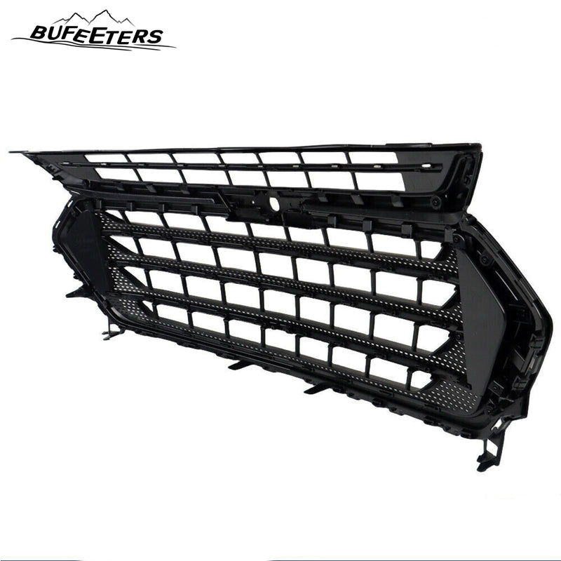 BUFEETERS Front Bumper Upper Grille Fit For 2018 2019 2020 2021 Chevrolet Traverse,Horizontal Billet Style,Gloss Black