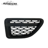 BUFEETERS  Grille Air Side Vent Set Fit For Range Rover Sport 2006 2007 2008 2009,Mesh Style,Matte Black