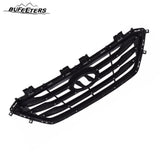 BUFEETERS    Front Bumper Upper Grille Fit For 2015 2016 2017 Hyundai Sonata Sport,Chrome&Black