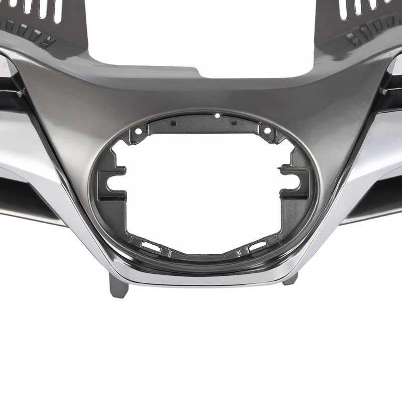 BUFEETERS Front Grille Fit For Toyota Sienna 2018 2019 2020  Chrome Shell with Painted Dark Gray Insert