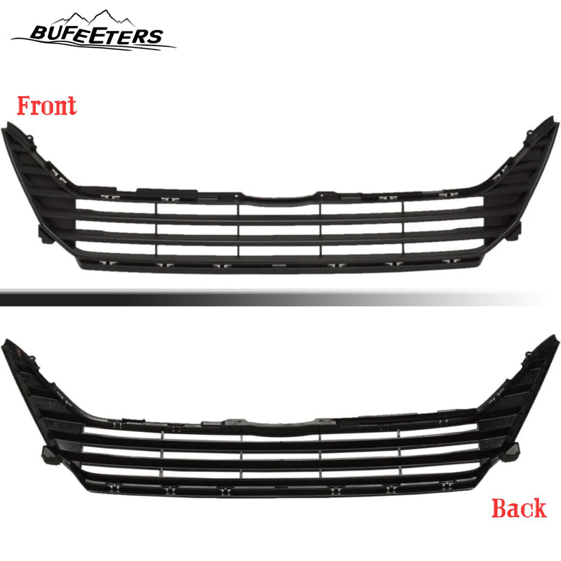BUFEETERS Front Bumper Lower Grille Fit For 2018 2019 2020 Honda Odyssey,Mesh Style,Textured Black