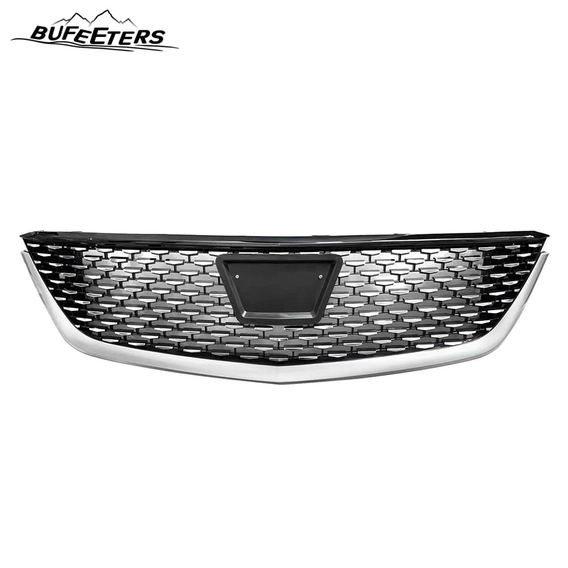 BUFEETERS  10Pcs Front Bumper Cover & Upper Lower Grille & Lip Set Fit For 2020 2021 2022 2023 2024 Cadillac CT5,Factory Style,Chrome&Black
