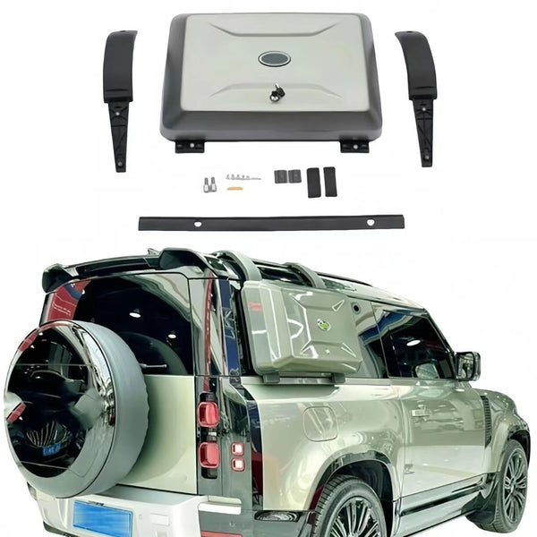 BUFEETERS Pangea Green Side Mounted Gear Carrier Box Fit For 2020-2024 Defender 130 110 90