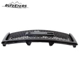 BUFEETERS Front Bumper Upper Grille Fit For 2007 2008 2009 2010 2011 2012 2013 GMC Sierra 1500,Denali Style,Gloss Black