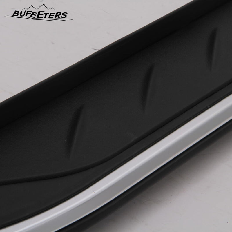 BUFEETERS  Side Step Running Board Nerf Bar Fit For 2019 2020 2021 2022 2023 2024 Toyota RAV4,Black&Silver