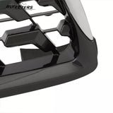 BUFEETERS Front Grille Fit For 2020 2021 2022 2023 LEXUS GX460,Mesh Style,Dark Gray W/Chrome Frame