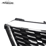 BUFEETERS  2Pcs Front Bumper Upper Lower Grille Fit For 2020 2021 2022 Cadillac XT5,Factory Style,Chrome&Black