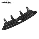 BUFEETERS Front Bumper Upper + Lower Grille w/Camera Hole Fit For 2017 2018 2019 Toyota Highlander,Factory Style,Chrome&Black
