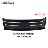 BUFEETERS Front Bumper Grille Upper Grill Trim Fit For 2007 2008 2009 2010 Ford Edge,Factory Style,Gloss Black