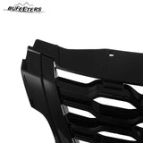 BUFEETERS  Front Bumper Upper Grille Fit For 2018 2019 2020 2021 2022 2023 Land Rover Range Rover Velar,Honeycomb Style,Gloss Black