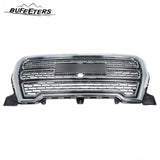 BUFEETERS Front Bumper Upper Chrome Grille Fit For 2019 2020 2021 GMC Sierra 1500 Denali,Factory Style