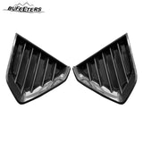 BUFEETERS  5Pcs Complete Front Bumper Grille Kit With Fog Lamp Cover Fit For 2020 2021 2022 2023 2024 Cadillac CT4,Factory Style,Chrome&Black