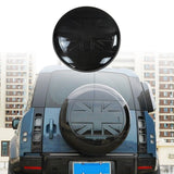 BUFEETERS Rear Spare Tire Cover for 2020 2021 2022 2023 2024 Land Rover Defender 90/110/130 Wheel Cover Gloss Black