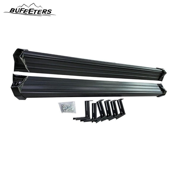 BUFEETERS Side Step Running Board Nerf Bar Fit For 2001-2018 Mercedes Benz W463 G-Class,Black