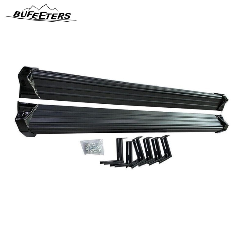 BUFEETERS Side Step Running Board Nerf Bar Fit For 2001-2018 Mercedes Benz W463 G-Class,Black