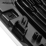 BUFEETERS Front Bumper Upper Grille Fit For 2017 2018 2019 2020 Nissan Rogue,Factory Style,Chrome&Black