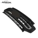 BUFEETERS Front Bumper Upper Grille Fit For 2020 2021 2022 F-250 F-350 Super Duty,Platinum Style,Matte Black