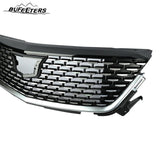BUFEETERS  Front Bumper Upper Grille Assembly Fit For 2020 2021 2022 Cadillac CT4,Mesh Style,Chrome&Black