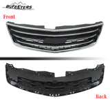 BUFEETERS  Front Bumper Upper Grille Fit For 2013 2014 2015 2016 2017 Chevy Chevrolet Traverse LS LT,
Mesh Style,Chrome&Black