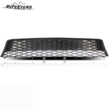 BUFEETERS 2PCS Front Upper Lower Grille Fit For 2013 2014 2015 Lexus RX350 F-Sport,Factory Style,Chrome&Black
