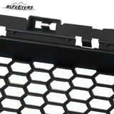 BUFEETERS     Front Bumper Hood Grille Fit For 2017 2018 Hyundai Elantra Sedan,Honeycomb Style,Matte Black