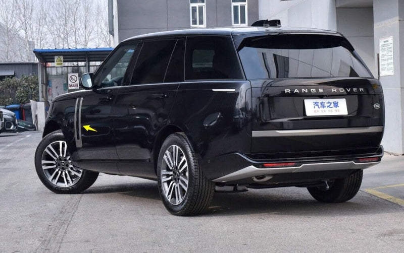 Grey&black Side Fender Vent Wing Cover Fit For 2023 2024 Range Rover L405