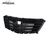 BUFEETERS   Front Bumper Upper Grille Fit For 2016 2017 2018 2019 2020 Cadillac XT5,Horizontal Billet Style,Gloss Black