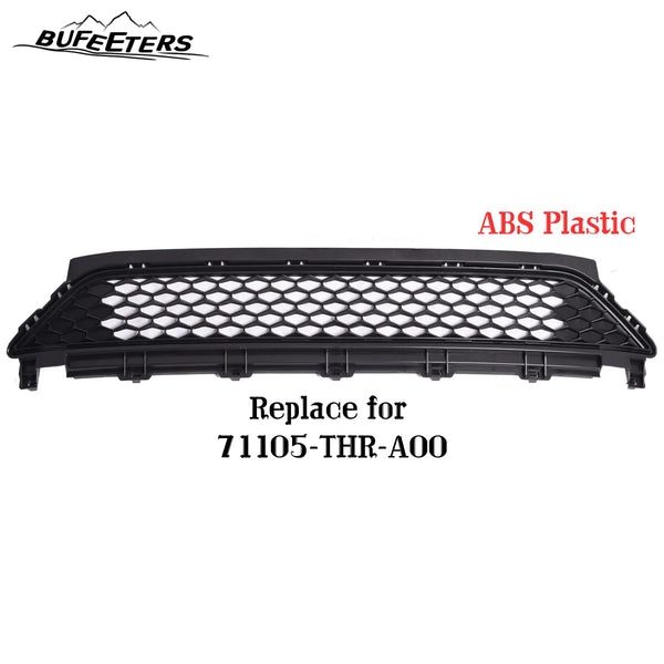 BUFEETERS Front Bumper Lower Grille Fit For 2018 2019 2020 Honda Odyssey,Mesh Style,Matte Black