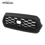 BUFEETERS Front Bumper Upper Grille Fit For 2016 2017 2018 2019 2020 2021 Toyota Tacoma,Mesh Style,Matte Black