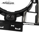 BUFEETERS Front Bumper Upper Grille W/Camera Hole Fit For 2016 2017 2018 2019 Mercedes Benz C292 GLE-CLASS Coupe,GT/Panamericana Style,Chrome&Black