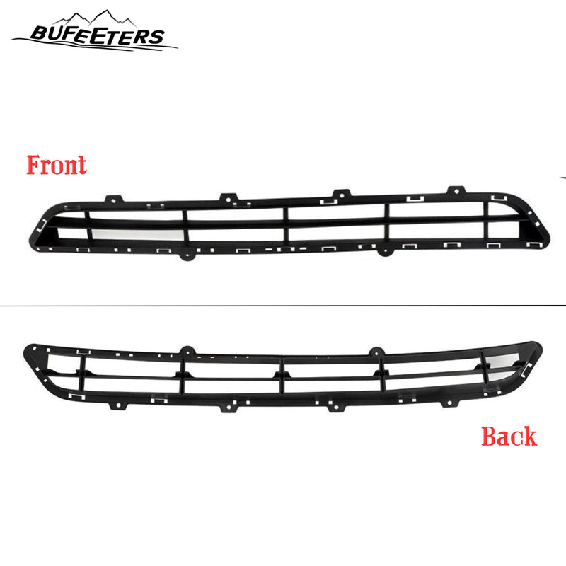 BUFEETERS    Front Upper Grille Fog Light Bezels Set Fit For 2013 2014 2015 2016 Hyundai Santa Fe Sport,
Horizontal Billet Style,Chrome&Black