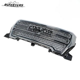 BUFEETERS Front Bumper Upper Chrome Grille Assembly Fit For 2019 2020 2021 GMC Sierra 1500 Denali,Factory Style
