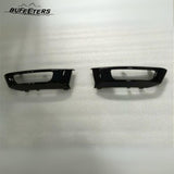 BUFEETERS   Front Side Rear Vent Grille Trim Moulding Fit For Range Rover Sport 2014 2015 2016 2017,Piano Black