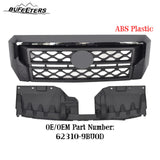 BUFEETERS Front Bumper Upper Grille Fit For 2022 2023 2024 Nissan Frontier,Factory Style,Black