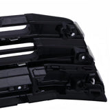 BUFEETERS   Front Grille Bumper Upper Lower Fit For 2017 2018 2019 Toyota Highlander,Black+Silver