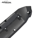 BUFEETERS 2PCS Front Grille&Hood Bulge Molding Fit For 2014 2015 2016 2017 2018 2019 2020 Toyota Tundra,Mesh Style,Matte Black