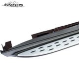 BUFEETERS  Side Step Running Board Nerf Bar Fit For 2012 2013 2014 2015 2016 2017 2018 Mercedes W166 ML GLE,Chrome&Silver