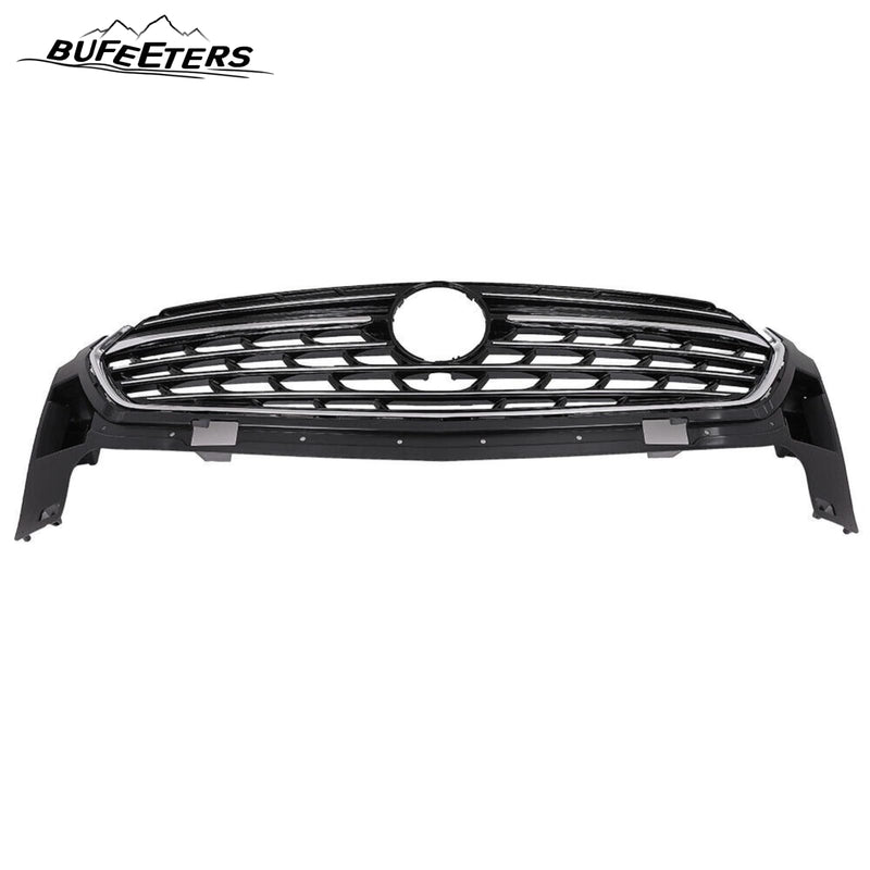 BUFEETERS Front Bumper Upper Grille Fit For 2021 2022 2023 Buick Envision Avenir,Mesh Style,Chrome&Black