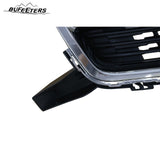 BUFEETERS  Front Bumper Upper Grille Fit For 2015 2016 2017 2018 2019 2020 Chevrolet Colorado,Mesh Style,Chrome&Black