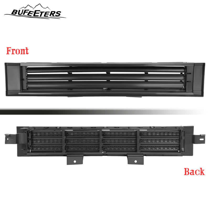 BUFEETERS  Front Lower Radiator Shutter Grille Assembly W/O Motor Fit For 2019 2020 2021 2022 Nissan Altima,Radiator Shutter Style,Black