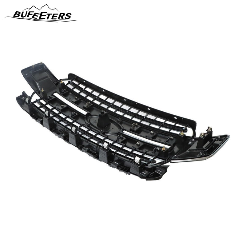 BUFEETERS  Front Radiator Chrome Grille Assembly Fit For 2018 2019 2020 Ford F-150,Honeycomb Style